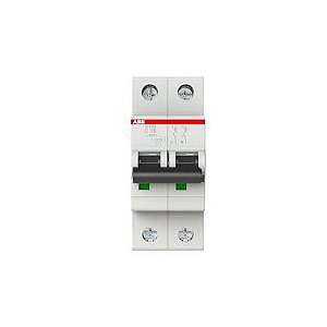 S202-C16 | ABB | Minidisjuntor S202 2P 16A Curva C