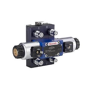 4WE6EB6X/EG24N9K4 | Bosch Rexroth | Válvula Direcional 4/3 Centro EB 24VDC NG6