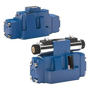4WEH25D6X/6EG24N9ETK4 | Bosch Rexroth | Válvula Direcional Pilotada 4/3 Centro Tandem 24VDC NG25