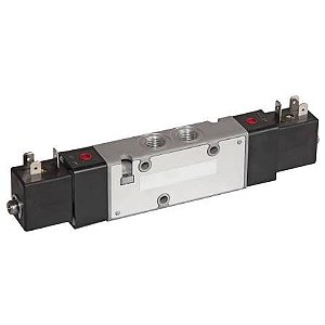 V61B511A-A213J | Norgren | Válvula Solenoide 5/2 Vias 24VDC G1/4 com Retorno por Mola