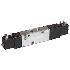 V61B611A-A213J | Norgren | Válvula Solenoide 5/3 Vias Centro Fechado 24VDC G1/4