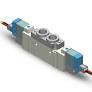 SY5220-5LZ-01 | SMC | Válvula Solenoide 5/2 Vias Dupla 24VDC 1/8 Plug Lateral