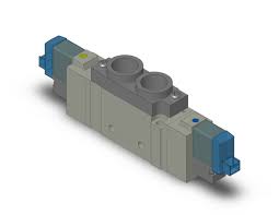 SY7220-5LOZ-02 | SMC | Válvula Solenoide 5/2 Vias Dupla 24VDC 1/4" com LED
