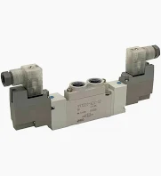 SY7520-5LZD-02 | SMC | Válvula Solenoide 5/3 Vias Centro Pressão 24VDC 1/4 Grommet