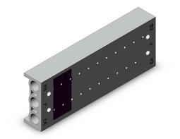 SS5Y3-20-10 | SMC | Manifold Pneumático SY3 10 Estações Body Port SS5Y3-20-10