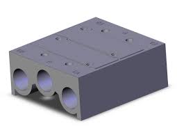 SS5Y7-20-02 | SMC | Manifold SY7 2 Estações Body Port SS5Y7-20-02