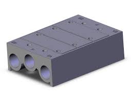 SS5Y7-20-03 | SMC | Manifold SY7 3 Estações Body Port SS5Y7-20-03