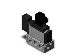 VFS3110-5DZ-03 | SMC | Válvula Solenoide 5/2 Vias Monoestável 24VDC 3/8 NPT