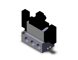 VFS5210-5DZ-06 | SMC | Válvula Pneumática 5/2 Vias Dupla Solenoide 24VDC 3/4