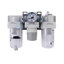 AC20-02BG-A | SMC | Combo FRL 1/4 com Manômetro Auto Drain AC20-02BG-A