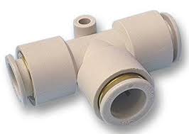 KQ2T04-00 | SMC | Tê União Tubo 4mm KQ2T04-00