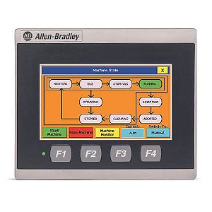 2711R-T4R | Allen-Bradley | PanelView 800 Terminal IHM 4 Polegadas Color Keypad