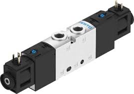 VUVS-L20-P53C-MD-G18-F7 | Festo | Válvula Solenoide VUVS 5/3 Vias Centro Fechado G1/8 24VDC