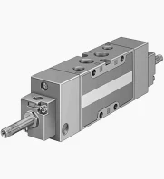 MFH-5/3G-1/4-B | Festo | Válvula Solenoide 5/3 Vias Centro Fechado G1/4 MFH-5/3G-1/4-B