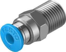 QS-1/8-4 | Festo | Conexão Reta G1/8 Tubo 4mm QS-1/8-4