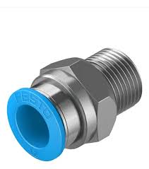 QS-3/8-12 | Festo | Conexão Reta G3/8 Tubo 12mm QS-3/8-12