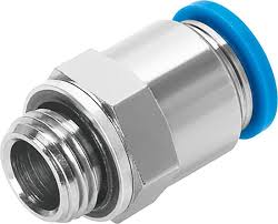 QS-G1/4-8 | Festo | Conexão Reta Rosca G1/4 Tubo 8mm