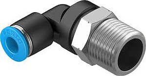 QSTL-1/4-6 | Festo | Conexão Tê Macho G1/4 Tubo 6mm