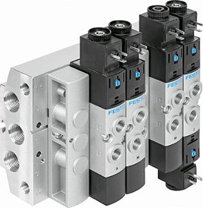 VTUS-L30 | Festo | Perfil Distribuição VTUS-L30 1m para Sistema VUVS-L30