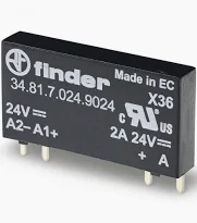 34.81.7.024.9024 | Finder | Relé Temporizado Slim Multi 24VDC
