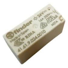 41.61.9.024.0010 | Finder | Relé Mini 1 Reversão 16A 24VDC