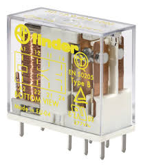 50.12.9.024.1000 | Finder | Relé Ultra Mini 2 Reversões 5A 24VDC
