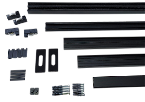 Kit Pia Estrutura Porcelanato Vidro Gabinete 1,00 X 1,20m