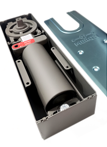 Mola De Porta Mhp500 Meron Eixo T Espelho Inox Dorma Bts75