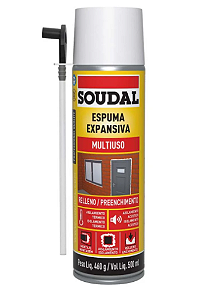 Espuma Expansiva de Poliuretano 500ML