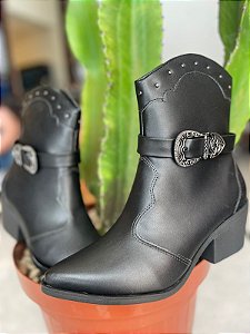 BOTA CANO CURTO FIVELA