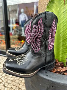BOTA HELAZZA NAPA CABRA PRETA 4745