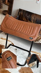 MANTA TAMBOR AIR MAX PAD COURO GOIABA FUNDO FREE