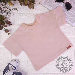 Camiseta Oversized Bebê 0 a 4 Anos – Miniatto Algodão
