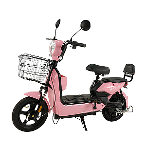 Bicicleta Scooter Elétrica 500w 48V / 20Ah JYK-01 - Rosa