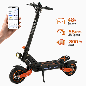 Patinete Elétrico Scooter Dampher 800w Dobrável G2PRO