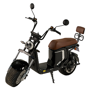 Scooter Elétrico Dampher X15 2000w Preta Bateria 60v 20ah