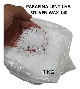 PARAFINA LENTILHADA 140 SOLVEN WAX PURA ORIGINAL 500 GRAMAS - RECUSE IMITAÇÕES