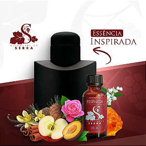 ESSÊNCIA INSP. FERRARI BLACK PERFUMARIA FINA 20 ML