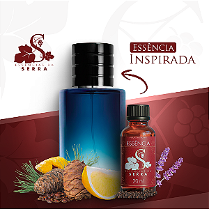 ESSÊNCIA INSP. SAUVAGE PERFUMARIA FINA 20 ML