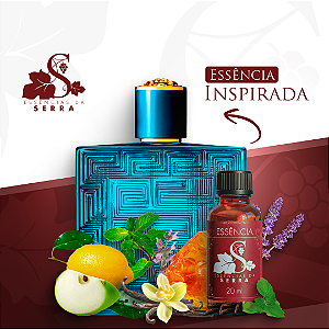 ESSÊNCIA INSP. EROS PERFUMARIA FINA 20 ML