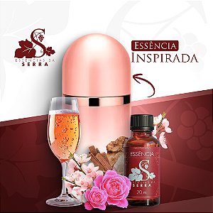 ESSÊNCIA INSP. 212 VIP ROSÉ PERFUMARIA FINA 20 ML