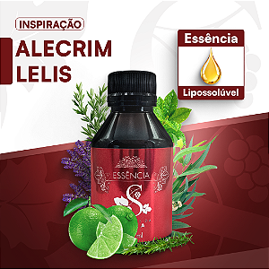 ALECRIM LELIS - ESSÊNCIA LIPOSOLÚVEL - PREMIUM E CONCENTRADA PARA VELAS, SABONETES E COSMÉTICOS ARTESANAIS