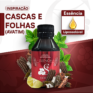 CASCAS E FOLHAS INSP. AVATIM - ESSÊNCIA LIPOSOLÚVEL - PREMIUM E CONCENTRADA PARA VELAS, SABONETES E COSMÉTICOS ARTESANAIS