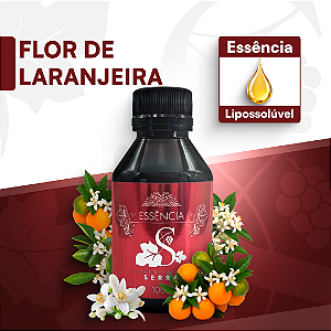 FLOR DE LARANJEIRA - ESSÊNCIA LIPOSOLÚVEL - PREMIUM E CONCENTRADA PARA VELAS, SABONETES E COSMÉTICOS ARTESANAIS