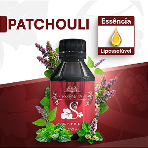 PATCHOULY - ESSÊNCIA LIPOSOLÚVEL - PREMIUM E CONCENTRADA PARA VELAS, SABONETES E COSMÉTICOS ARTESANAIS