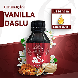 VANILLA DASLU - ESSÊNCIA LIPOSOLÚVEL - PREMIUM E CONCENTRADA PARA VELAS, SABONETES E COSMÉTICOS ARTESANAIS