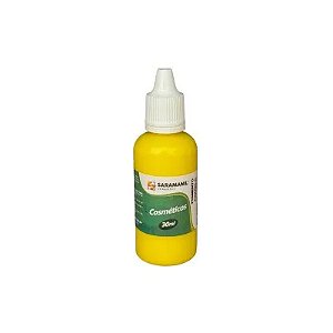 PIGMENTO LÍQUIDO AMARELO P/ SABONETES E COSMÉTICOS 30ML - SARAMANIL
