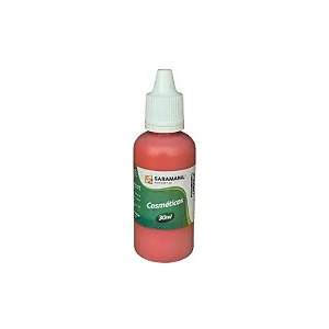 PIGMENTO LÍQUIDO LARANJA P/ SABONETES E COSMÉTICOS 30ML - SARAMANIL