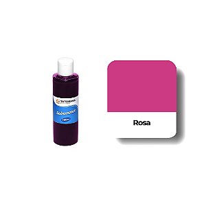 CORANTE LÍQUIDO ROSA P/ SABONETES E COSMÉTICOS 100ML - SARAMANIL