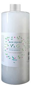 SABONETE LÍQUIDO GLICERINADO V&G VEGANO 100% NATURAL 1 LITRO PEROLADO
